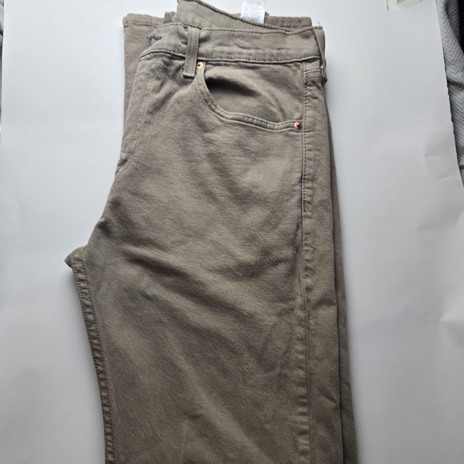 img_1771385478272_2-1.jpeg Levi's 505 Jeans Mens 33x34 Brown Straight Fit Waterless Pants - Image 3