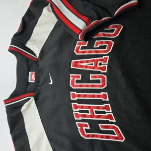 Nike Team Sports Chicago Bulls Shooting Shirt XL Warmup Jersey Last Dance VTG