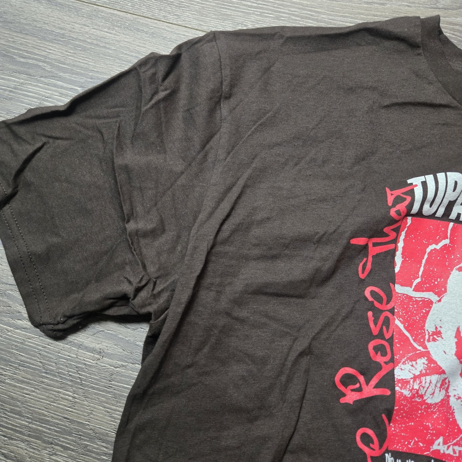 img_1771386598681_5-1.jpeg Men's XL Tupac Shakur 2Pac Hip Hop Rap Shirt The Rose That Grew From Concrete - Image 6