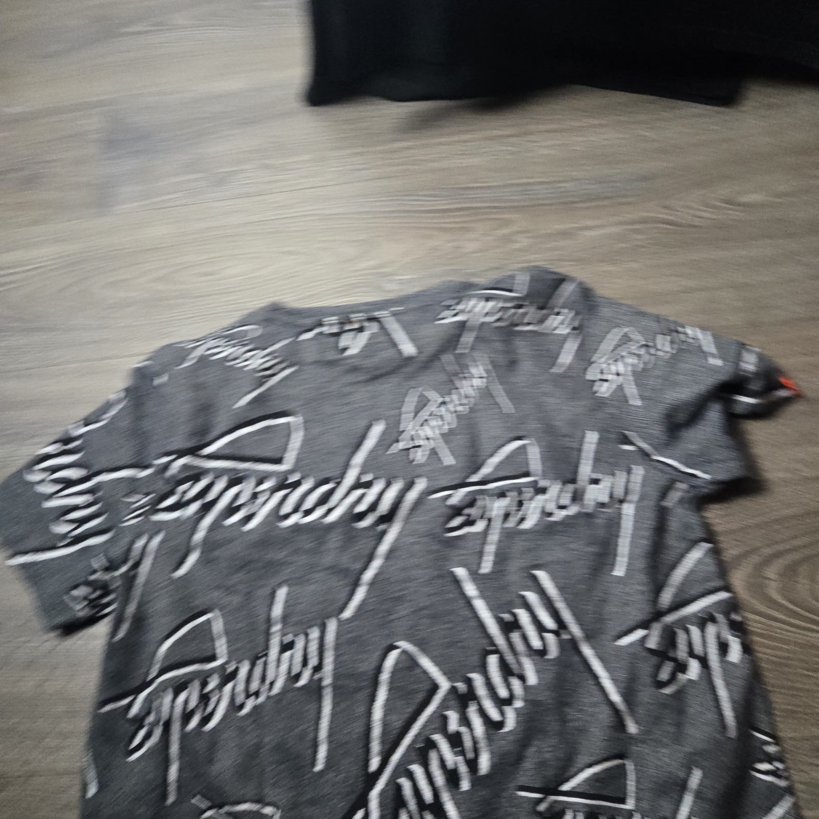 img_1771443355188_4-1.jpeg Vintage Superdry T Shirt Mens 2XL White All Over Spell Out Logo - Image 5