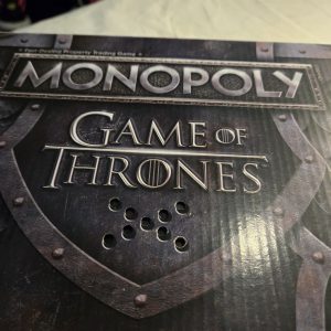 Monopoly Game of Thrones Board Game Reowned Complete