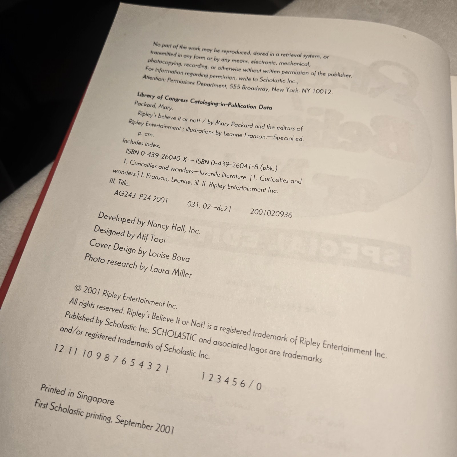 img_1771445418159_5-1.jpeg Ripley's Believe It Or Not Walmart Special Version (2001, Hardcover) - Image 6