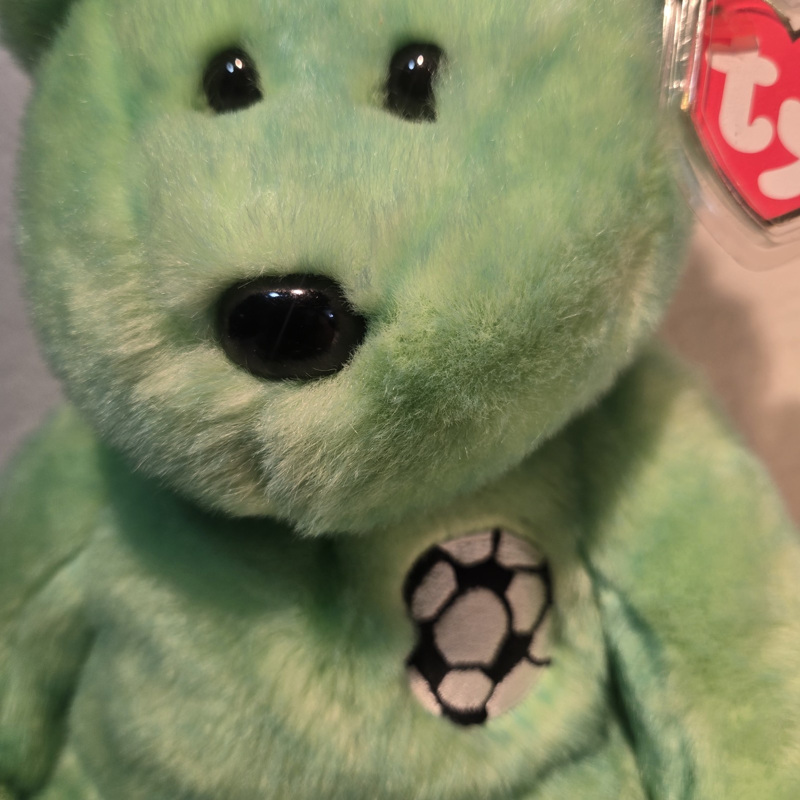 img_1771445903724_2-1.jpeg TY Beanie Baby - KICKS the Soccer Bear (8.5 inch) - MWMTs Stuffed Animal Toy - Image 3