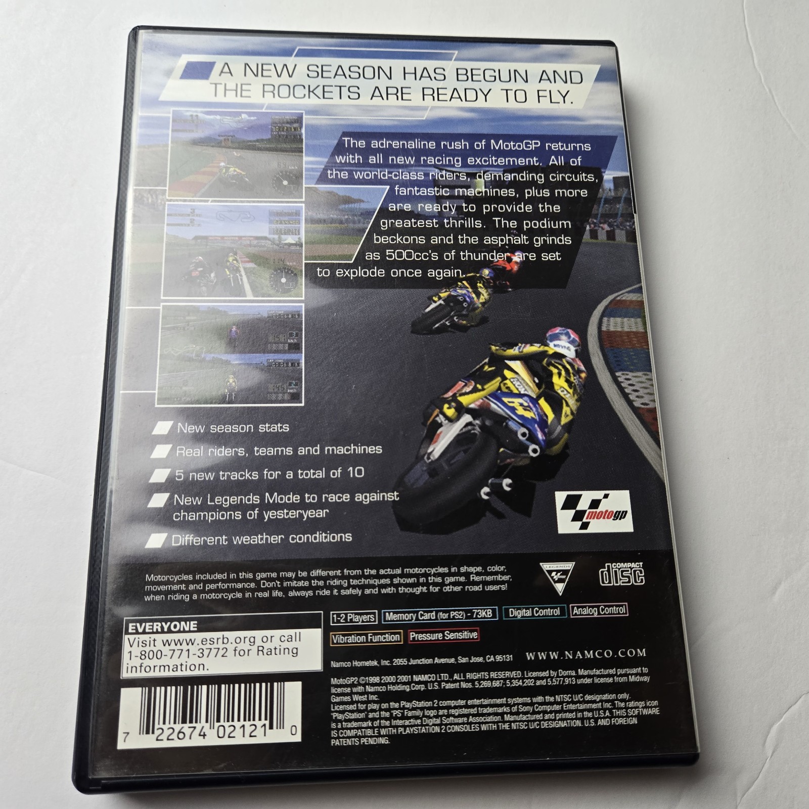 img_1771451572760_3-1.jpeg Moto GP 2 Playstation 2 PS2 Video Game Complete Tested - Image 4