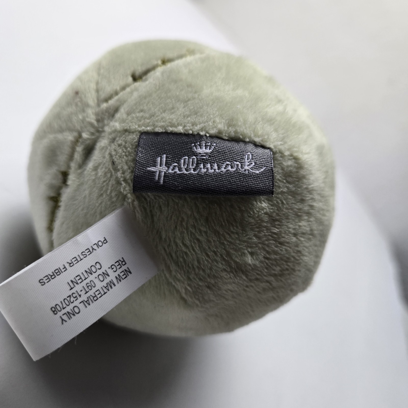 img_1771451595458_2-1.jpeg HALLMARK FLUFFBALL OOGIE BOOGIE THE NIGHTMARE BEFORE CHRISTMAS ROUND PLUSH - Image 3