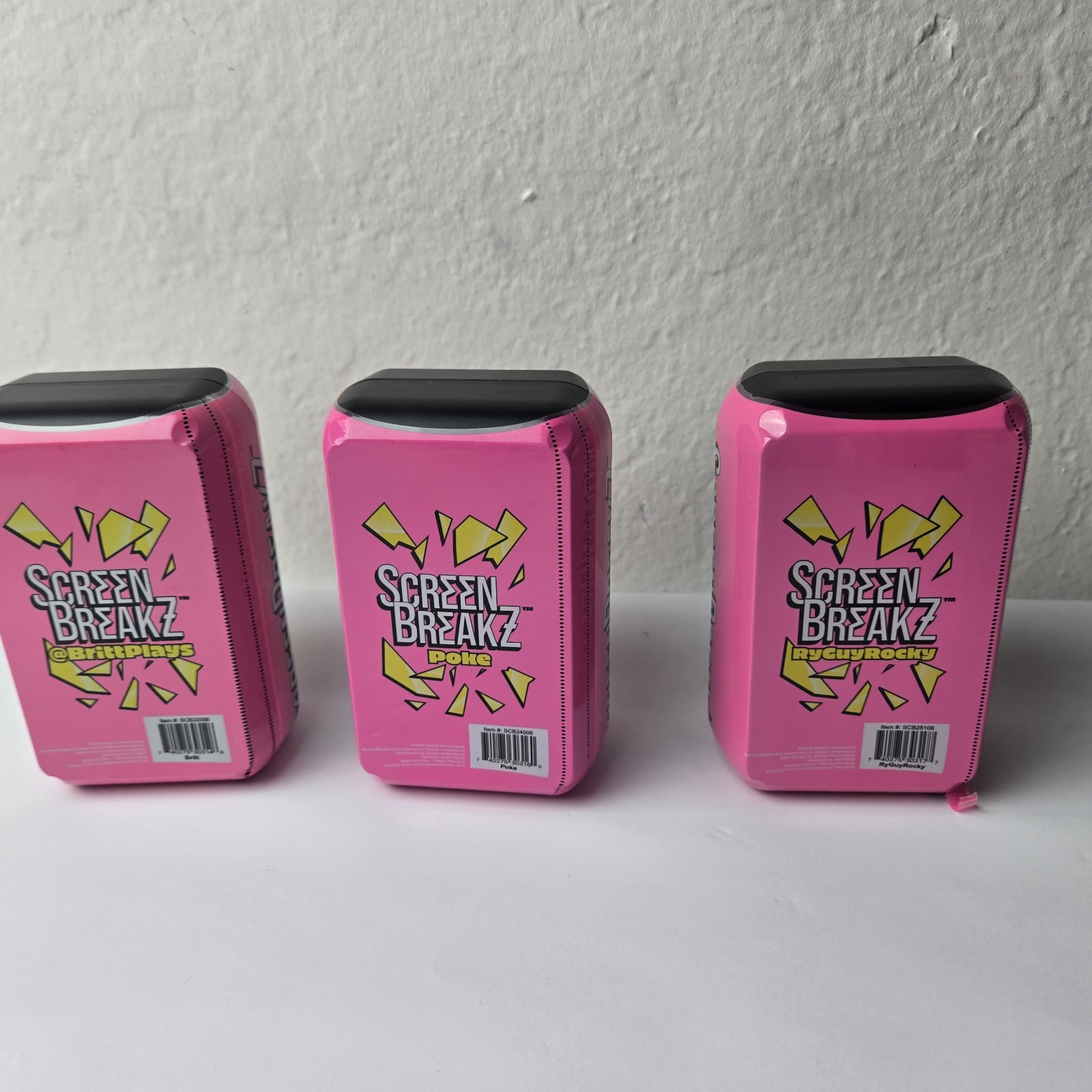 img_1771527708220_1-1.jpeg Lot Of 3 SBZ ScreenBreakz Gaming Streamer Figures RyGuyRocky ShanePlays Craftee - Image 2