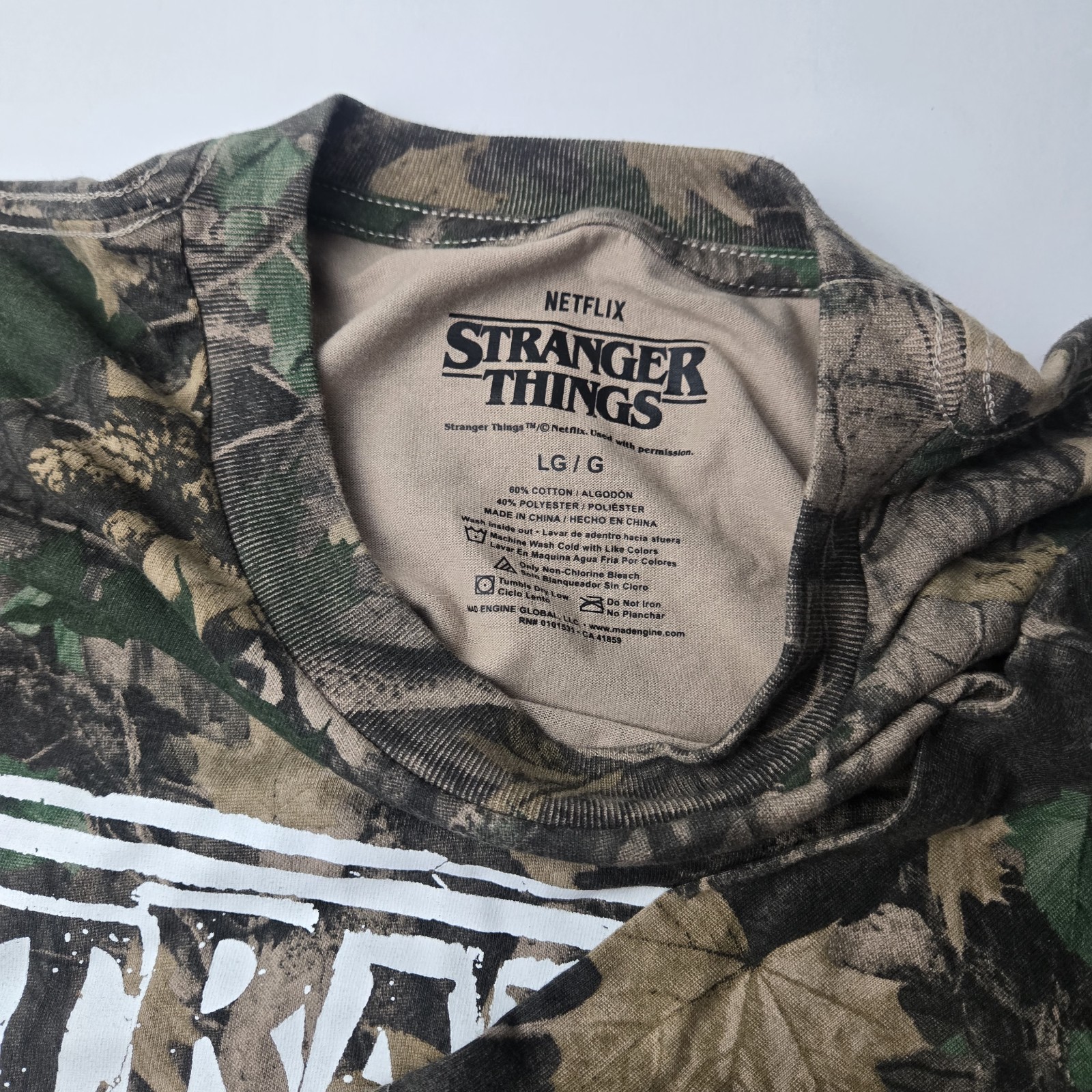 img_1771527891062_2-1.jpeg stranger things shirt Green Camo - Image 3