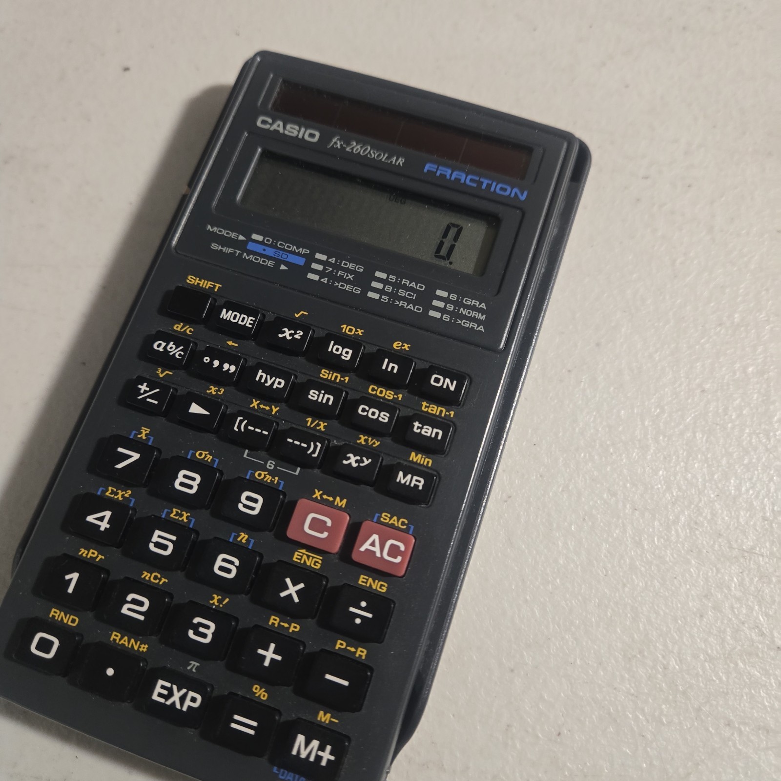img_1771528779069_5-1.jpeg Casio FX-260 Solar Fraction Scientific Calculator - Image 6