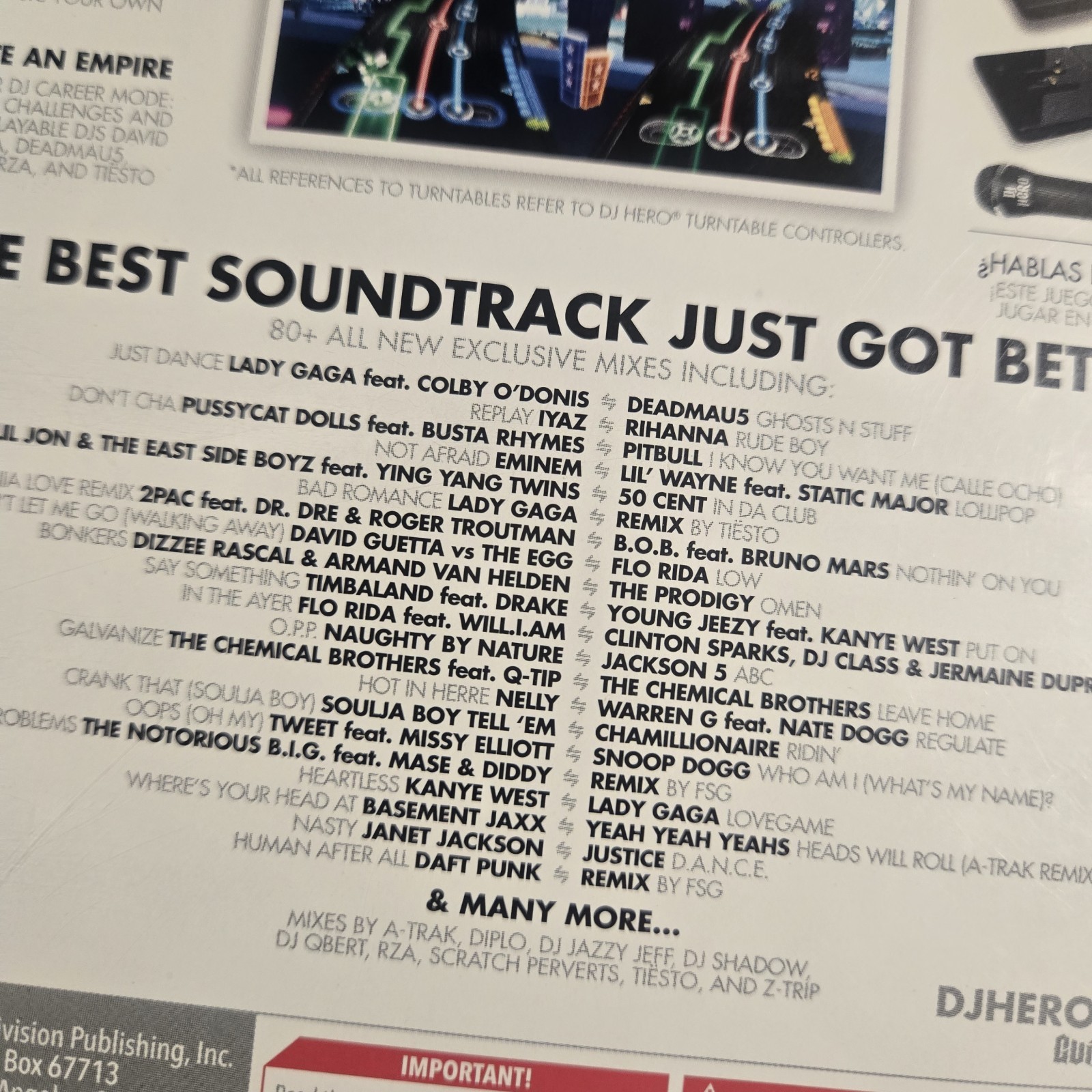 img_1771618914894_3-1.jpeg DJ Hero 2 (Nintendo Wii, 2010) Disc, Case, Booklet - Image 4