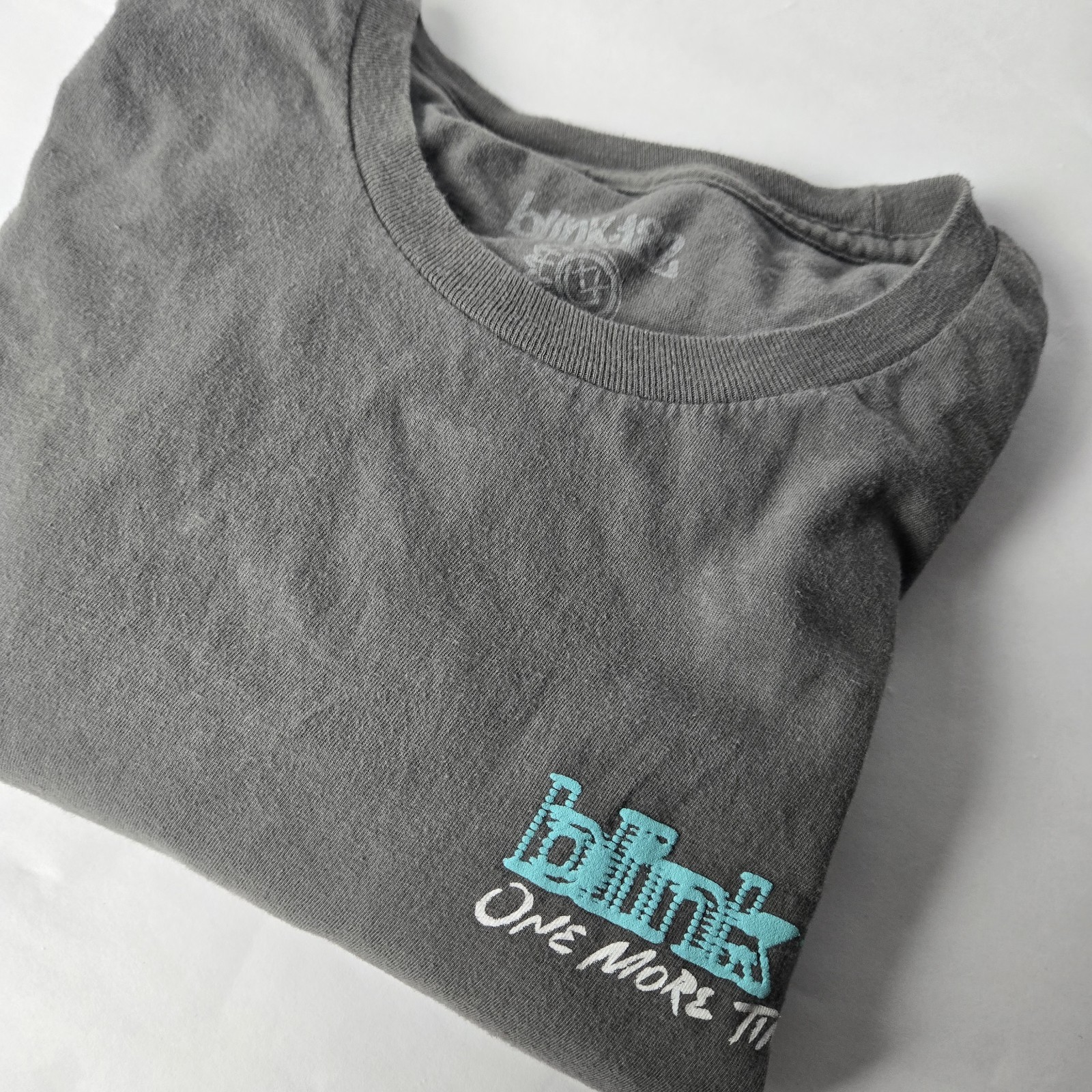 img_1771618940163_1-1.jpeg Blink 182 *OFFICIAL* One More Time 2024 Tour Merch Shirt Gray Medium M - Image 2
