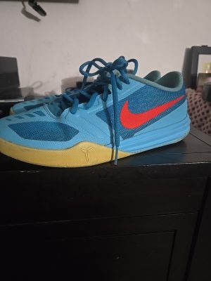 Nike Kobe Mentality Men's 6 GS Basketball Blue Clearwater Sneakers 704942-400