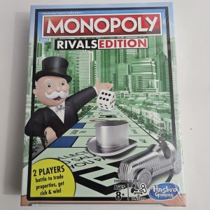 Monopoly Rivals Edition by Hasbro 2 Player Game Ages 8+ Brand New Sealed