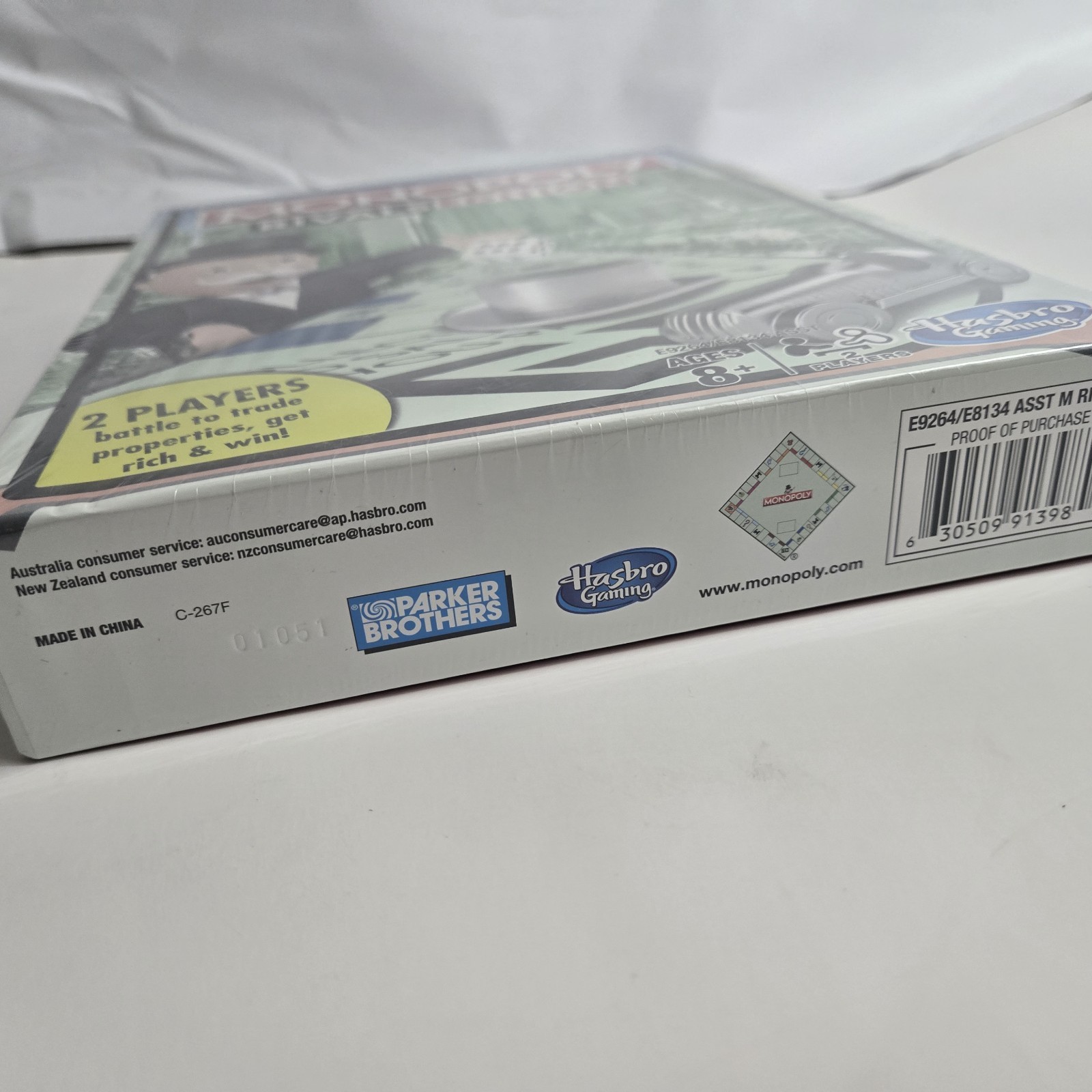 img_1772010796862_2-1.jpeg Monopoly Rivals Edition by Hasbro 2 Player Game Ages 8+ Brand New Sealed - Image 3