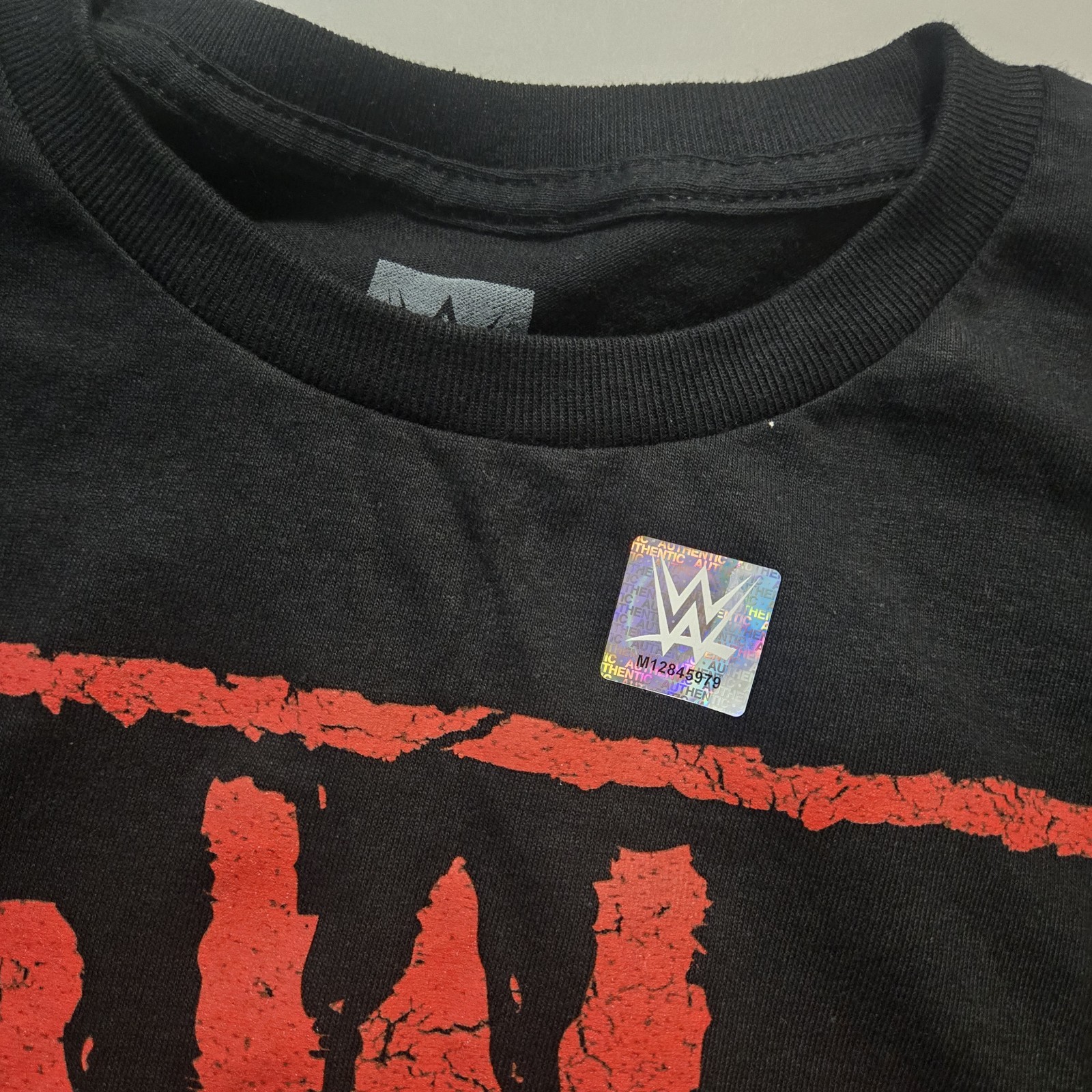 img_1772010856283_3-1.jpeg Vintage WCW NWO Red Black Wolfpac Black T Shirt Tee Size Youth Large Wrestling - Image 4