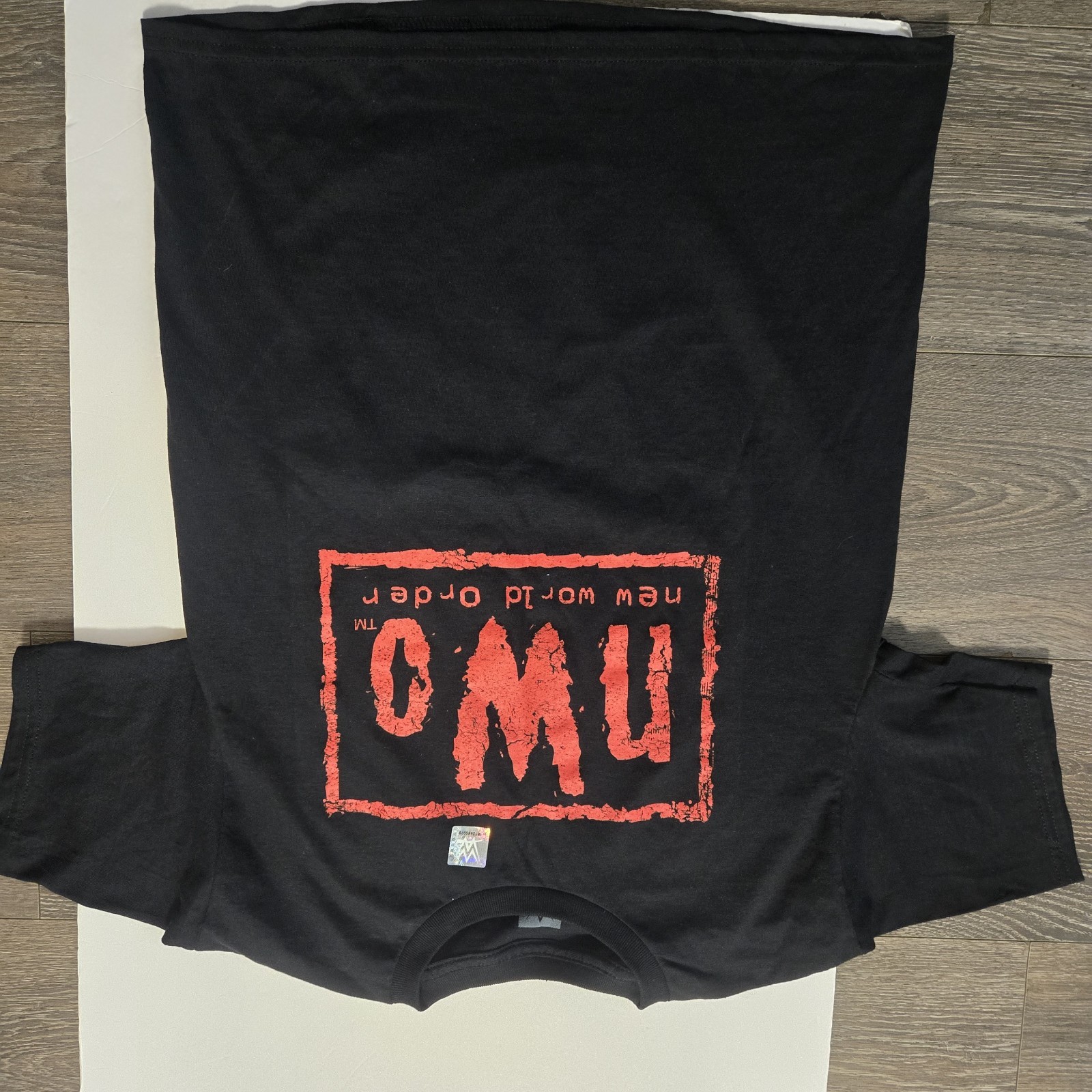 img_1772010860116_5-1.jpeg Vintage WCW NWO Red Black Wolfpac Black T Shirt Tee Size Youth Large Wrestling - Image 6